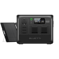 BLUETTI AC60 Tragbare Powerstation | 600 W 403 Wh, AC60+200 W Solar | 600 W 403 Wh | 200 W Solar-Kit