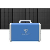 BLUETTI EB240 Tragbare Powerstation | 1000 W 2400 Wh, EB240+PV350