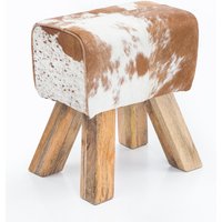 FineBuy Design Turnbock Sitzhocker 40 x 30 x 47 cm, Turnhocker Hocker Beistellhocker Fußhocker – Ansicht 1
