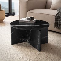 FineBuy Couchtisch 60x60x33 cm Sofatisch Modern, Design Wohnzimmertisch Rund, Loungetisch Klein, Kaffeetisch Beistelltisch – Ansicht 1