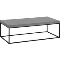 FineBuy Couchtisch 120x60x38 cm Sofatisch Modern, Design Wohnzimmertisch Rechteckig, Loungetisch Groß, Kaffeetisch Metallbeine