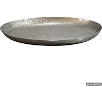 FineBuy Obstteller Rund Schale Metall 50cm Tischdeko - Moderner Obstkorb - Obstschale aus Aluminium - Elegante Dekoschale - Alu Früchteschale Handmade – Ansicht 1