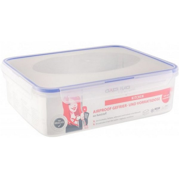 axentia Frischhaltedose mit Deckel, 4,7 L, Kunststoff, (2-tlg), luftdicht, temperaturbeständig -40 bis +120°C