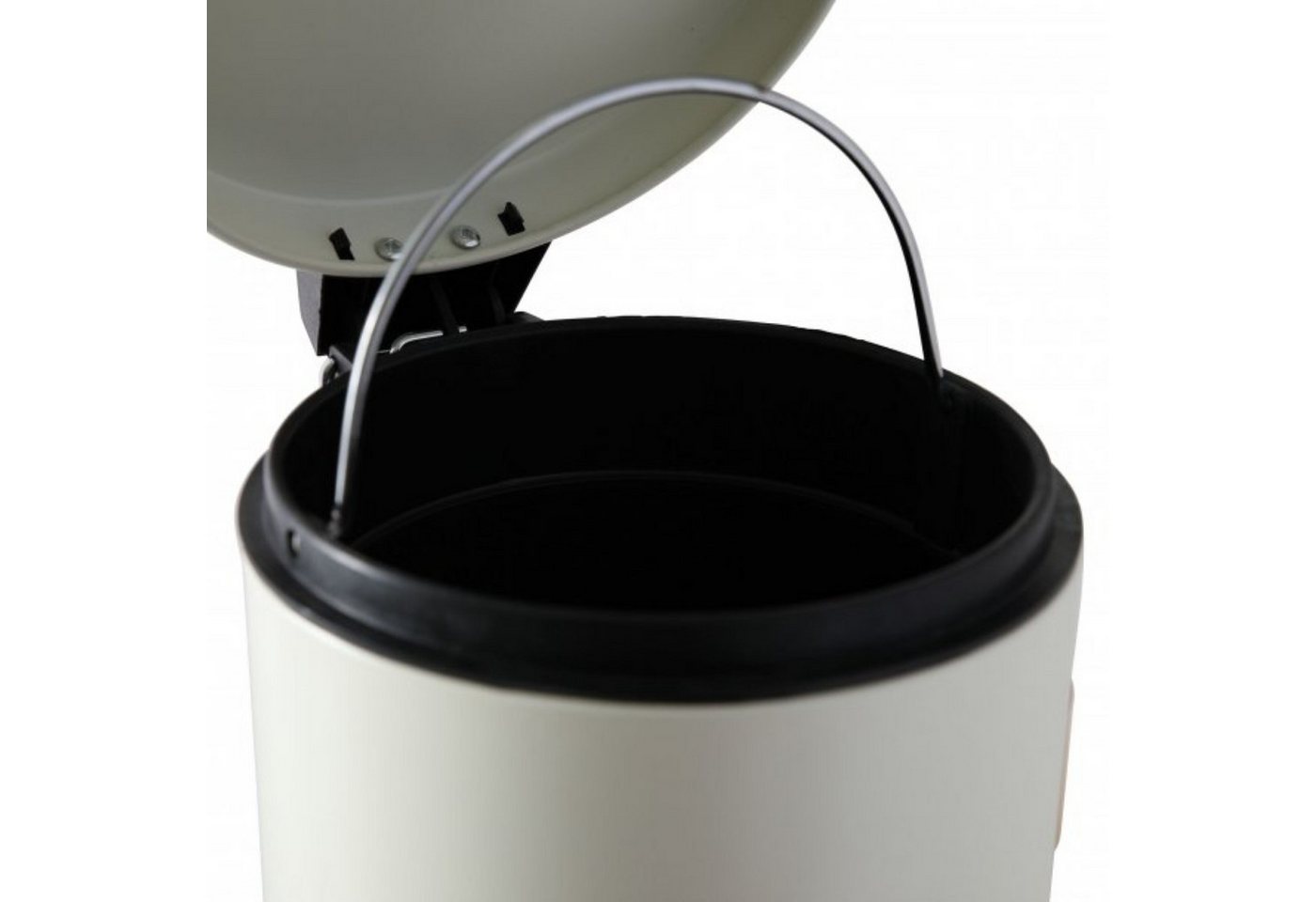 axentia Kosmetikeimer Paris, 3 L, mit Fußpedal & Einsatz, ø17 x 24 cm – Bild 4 von 4