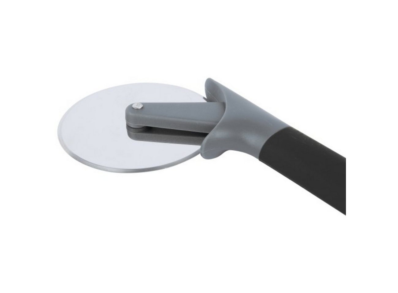 axentia Pizzaschneider Blackline, mit Edelstahlschneide & Softtouch-Griff – Bild 2 von 3