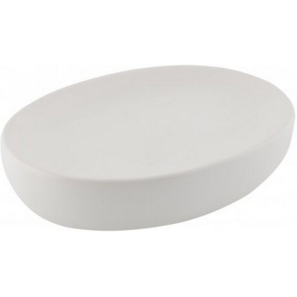 axentia Seifenschale Bonja Wellness, Breite: 13 cm, 1-St., ovale Seifenablage für Bad & Gäste-WC