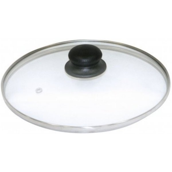 axentia Topfdeckel Glasdeckel, mit Edelstahlrand, Ø 20 cm 222222, (1-tlg)