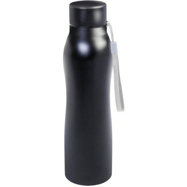 axentia Trinkflasche Trinkflasche, Edelst. schwarz,ca.1000 ml 134794