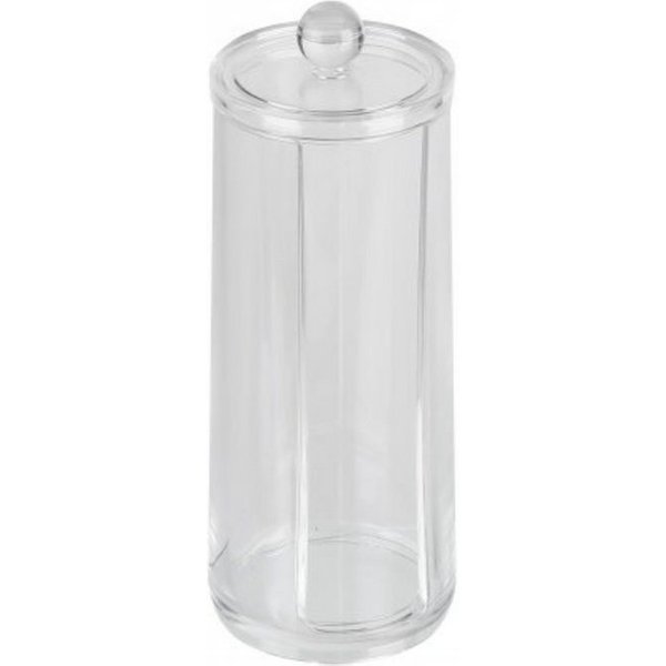 axentia Wattepadspender Kosmetik-Organizer f. Wattepads transp. 129605, (1-tlg)