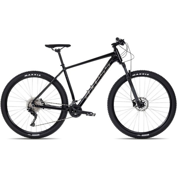 Axess Mountainbike GRADE, 22 Gang Shimano RD- XT-11sp. Shimano RD-M8000 Schaltwerk, Kettenschaltung, 29 Zoll MTB-Hardtail Herrenfahrrad schwarz/grau