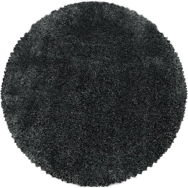 Ayyildiz Teppiche Hochflor-Teppich FLUFFY 3500, auch als Läufer und in Rund, rund, Höhe: 50 mm, Langflor, Shaggy, uni, robust, Wohnzimmer