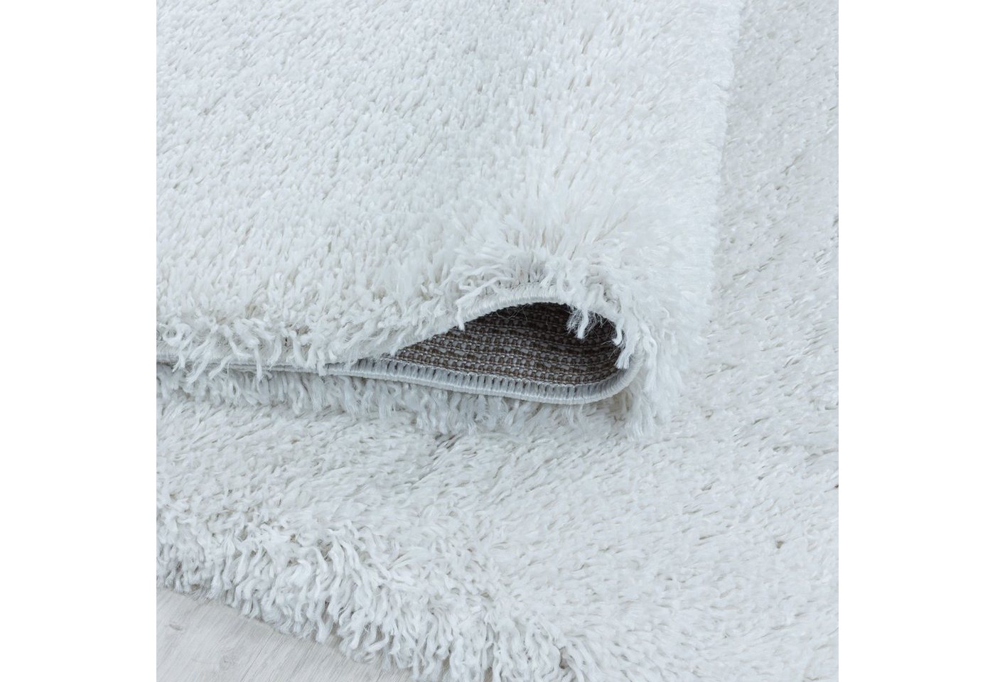 Ayyildiz Teppiche Hochflor-Teppich FLUFFY 3500, auch als Läufer und in Rund, rechteckig, Höhe: 50 mm, Langflor, Shaggy, uni, robust, Wohnzimmer – Bild 4 von 5