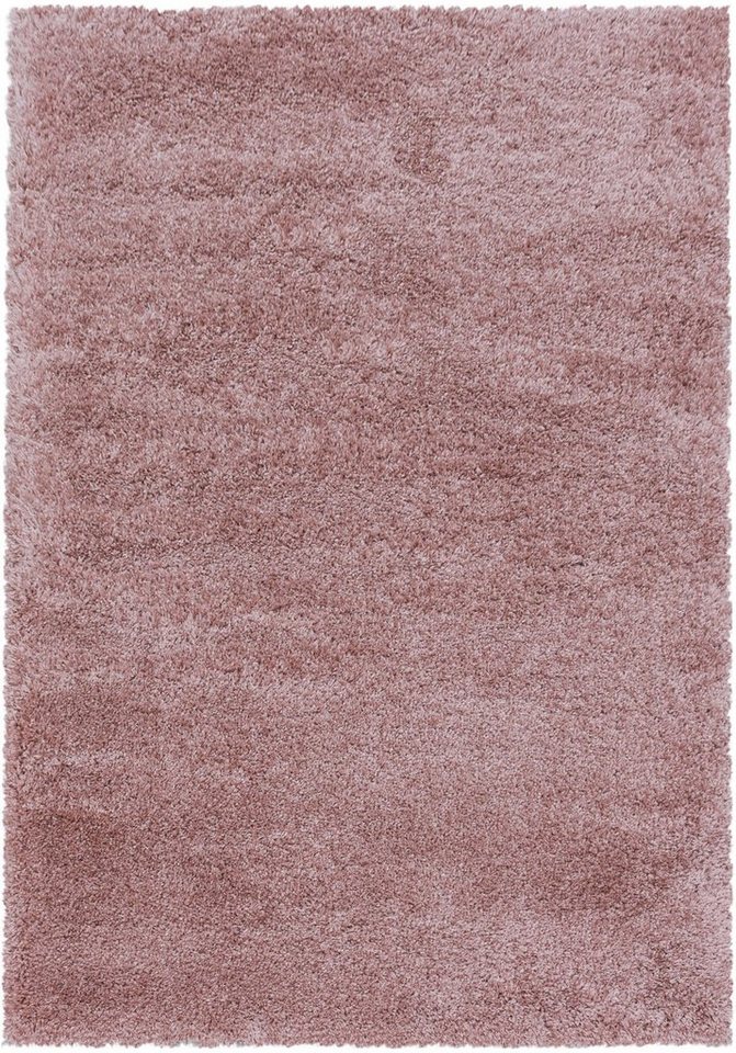 Ayyildiz Teppiche Hochflor-Teppich FLUFFY 3500, auch als Läufer und in Rund, rechteckig, Höhe: 50 mm, Langflor, Shaggy, uni, robust, Wohnzimmer – Bild 3 von 5