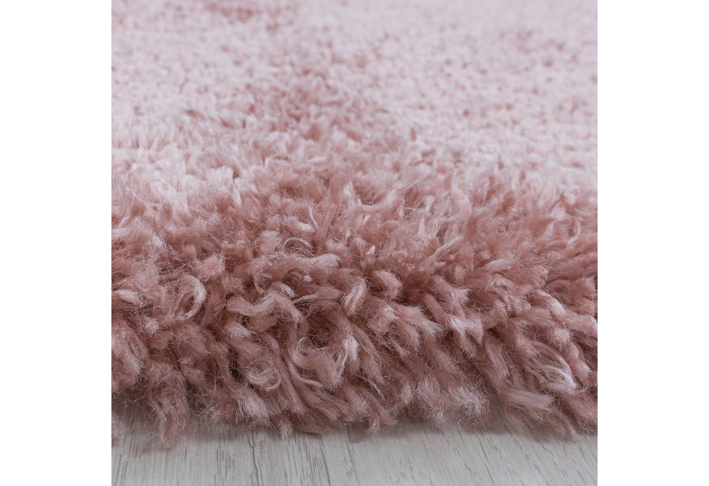 Ayyildiz Teppiche Hochflor-Teppich FLUFFY 3500, auch als Läufer und in Rund, rechteckig, Höhe: 50 mm, Langflor, Shaggy, uni, robust, Wohnzimmer – Bild 5 von 5