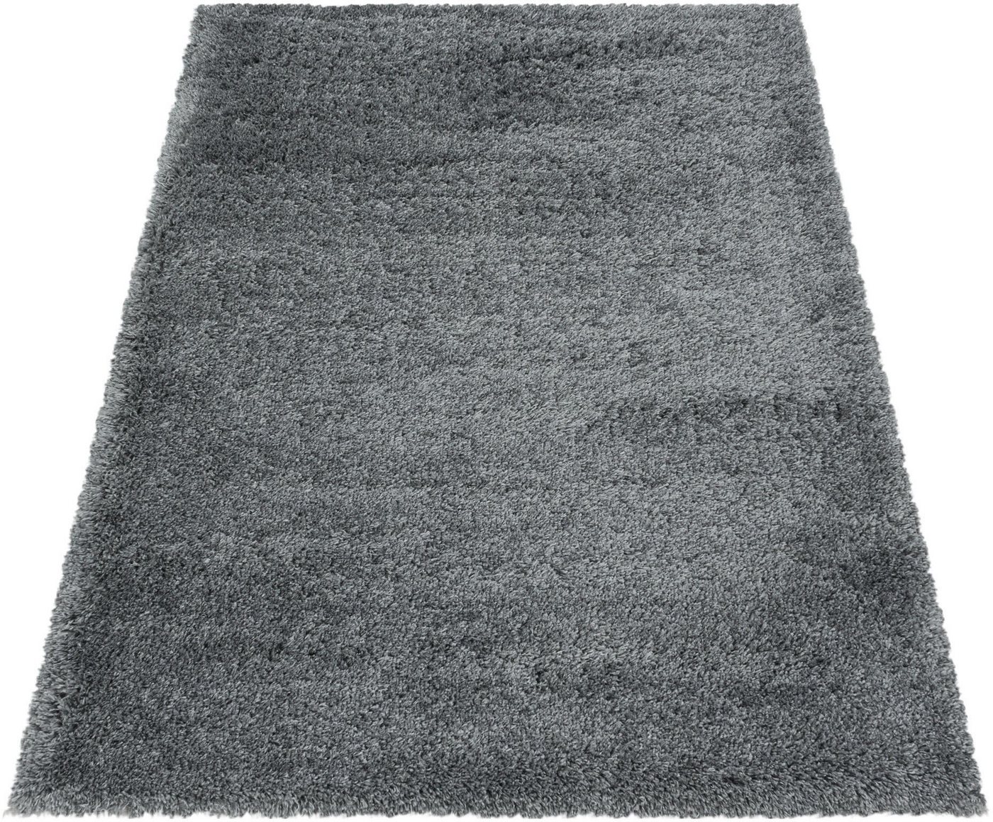 Ayyildiz Teppiche Hochflor-Teppich FLUFFY 3500, auch als Läufer und in Rund, rechteckig, Höhe: 50 mm, Langflor, Shaggy, uni, robust, Wohnzimmer – Bild 2 von 5