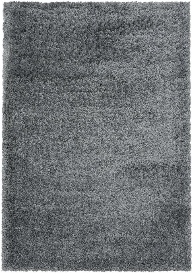 Ayyildiz Teppiche Hochflor-Teppich FLUFFY 3500, auch als Läufer und in Rund, rechteckig, Höhe: 50 mm, Langflor, Shaggy, uni, robust, Wohnzimmer – Bild 3 von 5