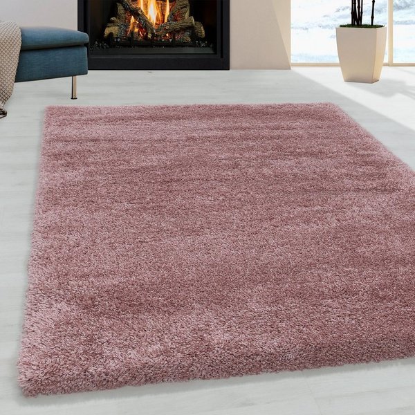 Ayyildiz Teppiche Hochflor-Teppich FLUFFY 3500, auch als Läufer und in Rund, rechteckig, Höhe: 50 mm, Langflor, Shaggy, uni, robust, Wohnzimmer