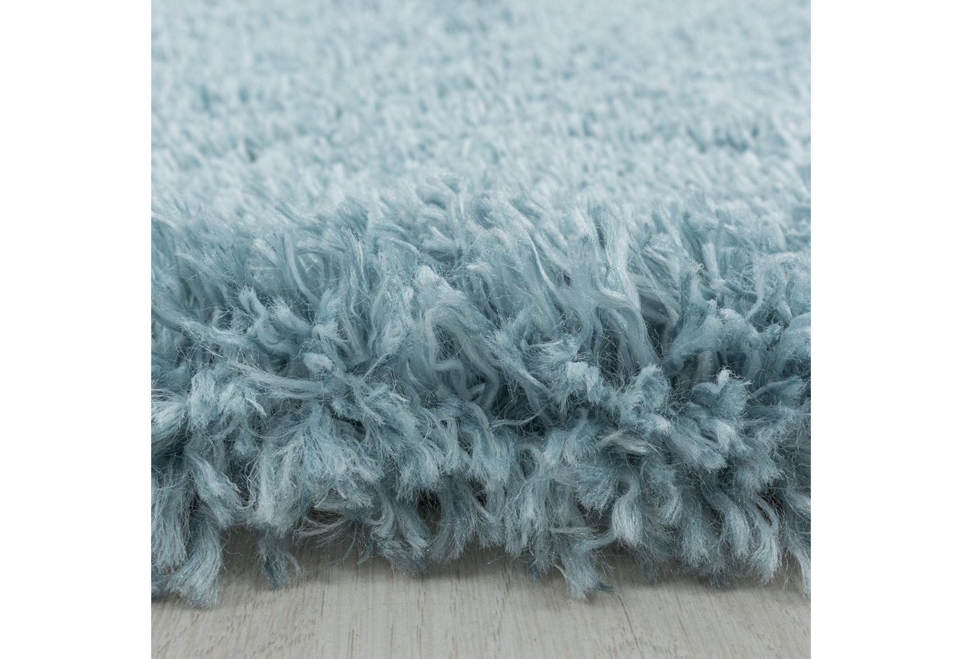 Ayyildiz Teppiche Hochflor-Teppich FLUFFY 3500, auch als Läufer und in Rund, rund, Höhe: 50 mm, Langflor, Shaggy, uni, robust, Wohnzimmer – Bild 4 von 5