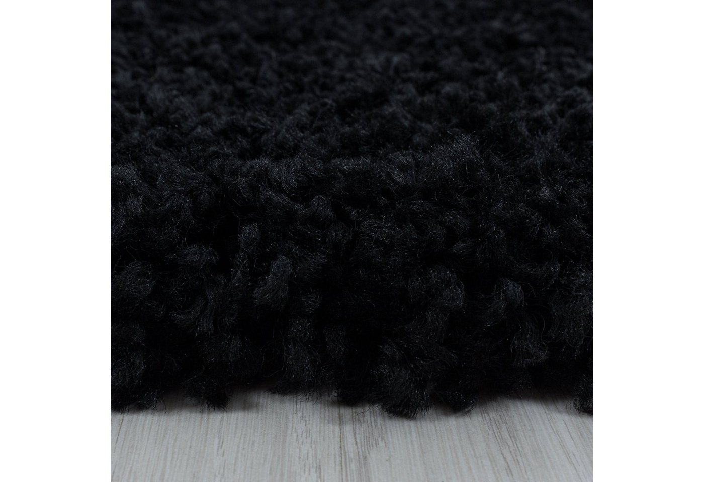 Ayyildiz Teppiche Hochflor-Teppich SYDNEY 3000, rund, Höhe: 30 mm, Shaggy, Langflor, uni, auch in rund, Wohnzimmer – Bild 4 von 5
