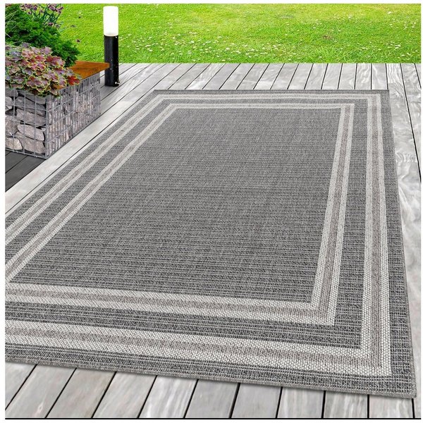 Ayyildiz Teppiche Outdoorteppich ARUBA 4901, auch als Läufer, rechteckig, Höhe: 6 mm, Pflegeleicht, Modern, In- und Outdoor geeignet