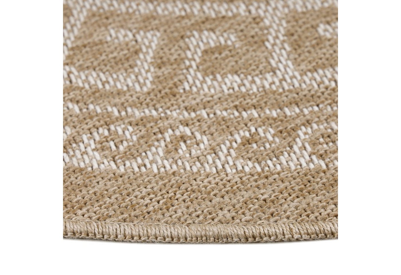 Ayyildiz Teppiche Outdoorteppich COMILLA 0887, rund, Höhe: 5 mm, Pflegeleicht / Strapazierfähig / In- und Outdoor geeignet – Bild 5 von 5