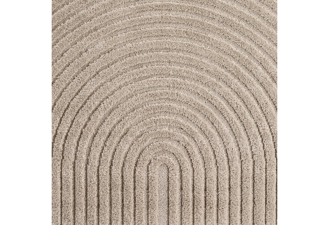 Ayyildiz Teppiche Teppich ART 1122, auch als Läufer und in Rund erhältlich, rund, Höhe: 8 mm, Boho Design, 3D Optik, Struktur Hoch Tief, skandinavisch, Wohnzimm – Bild 4 von 5