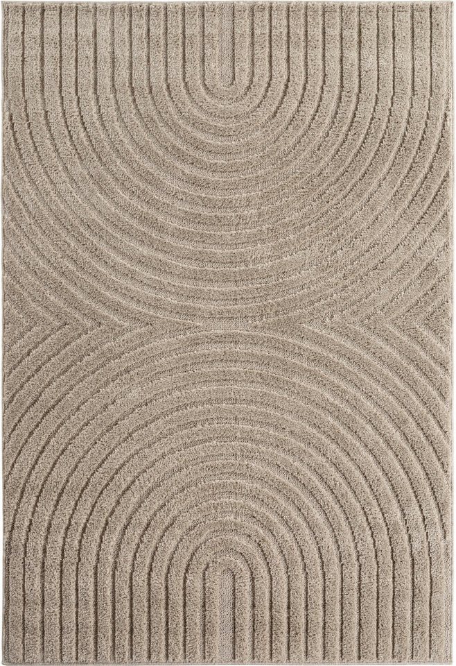 Ayyildiz Teppiche Teppich ART 1122, auch als Läufer und in Rund erhältlich, rechteckig, Höhe: 8 mm, Boho Design, 3D Optik, Struktur Hoch Tief, skandinavisch, Wo – Bild 2 von 5