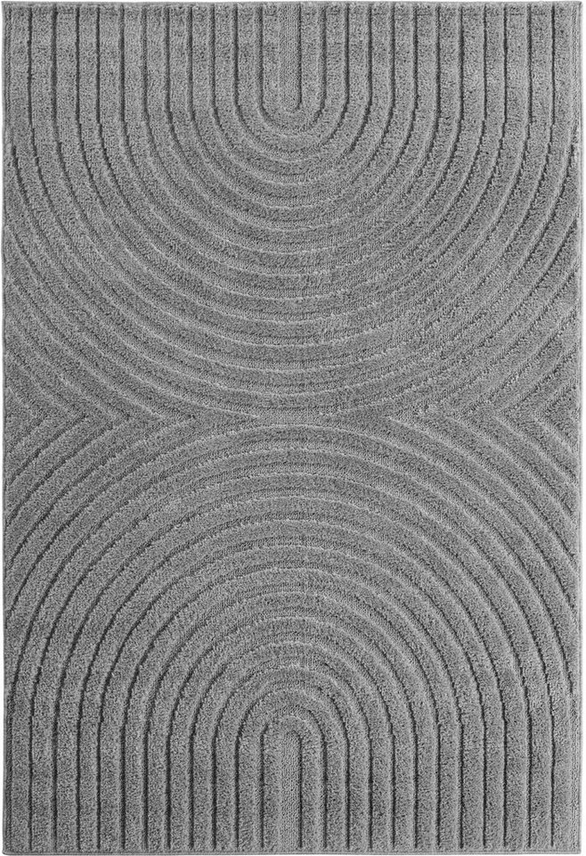 Ayyildiz Teppiche Teppich ART 1122, auch als Läufer und in Rund erhältlich, rechteckig, Höhe: 8 mm, Boho Design, 3D Optik, Struktur Hoch Tief, skandinavisch, Wo – Bild 2 von 5