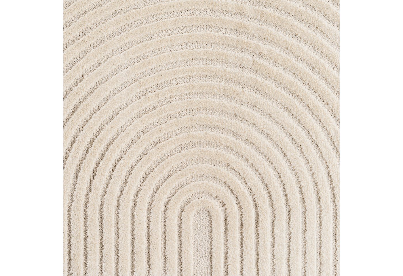 Ayyildiz Teppiche Teppich ART 1122, auch als Läufer und in Rund erhältlich, rund, Höhe: 8 mm, Boho Design, 3D Optik, Struktur Hoch Tief, skandinavisch, Wohnzimm – Bild 3 von 5