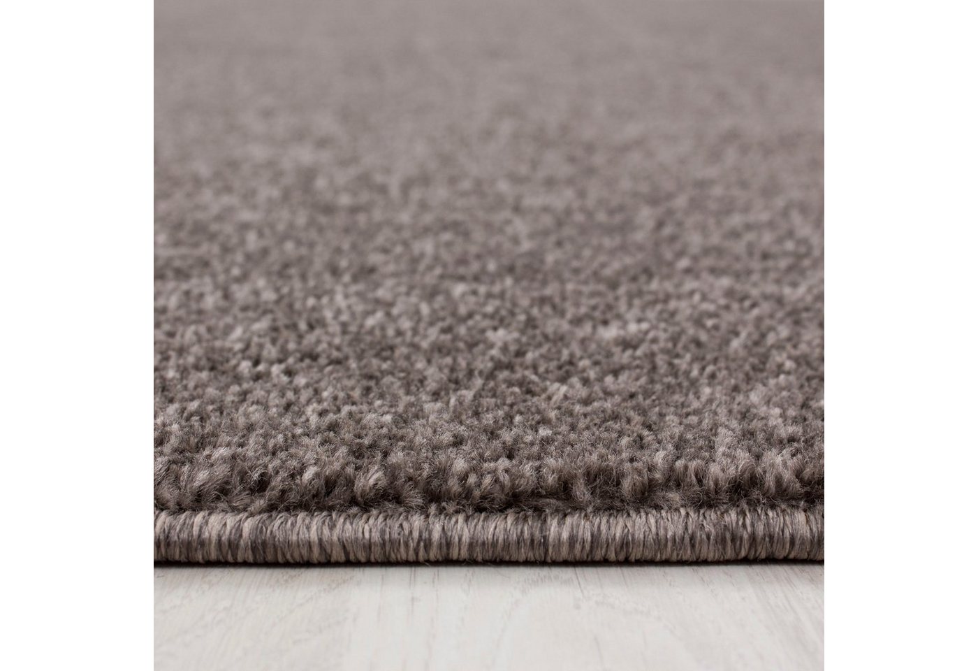 Ayyildiz Teppiche Teppich ATA, auch als Läufer und in rund, rechteckig, Höhe: 10 mm, Kurzflor, uni, große Farbauswahl, robust, Fußbodenheizungsgeeignet – Bild 4 von 5