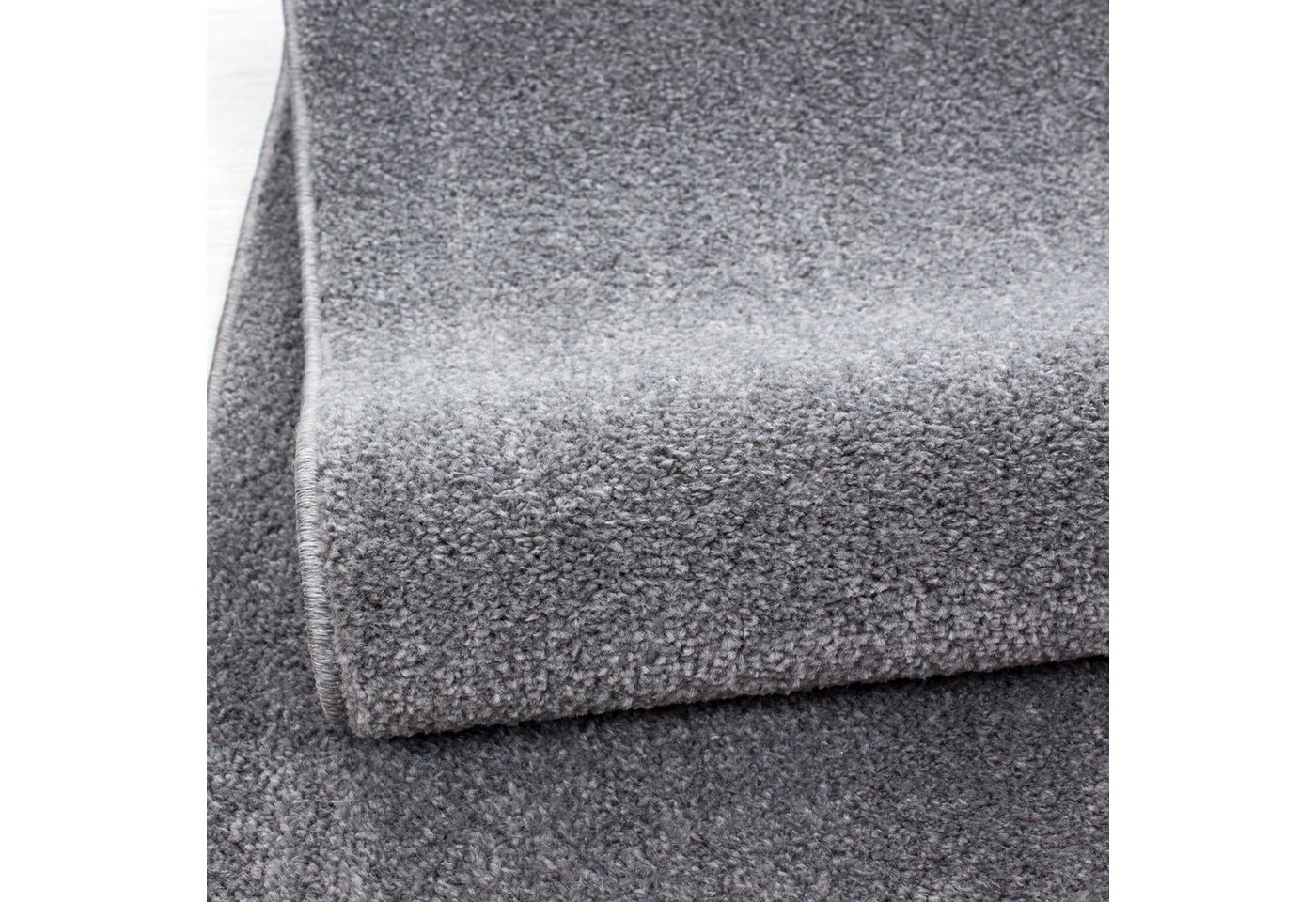 Ayyildiz Teppiche Teppich ATA, auch als Läufer und in rund, rechteckig, Höhe: 10 mm, Kurzflor, uni, große Farbauswahl, robust, Fußbodenheizungsgeeignet – Bild 3 von 5
