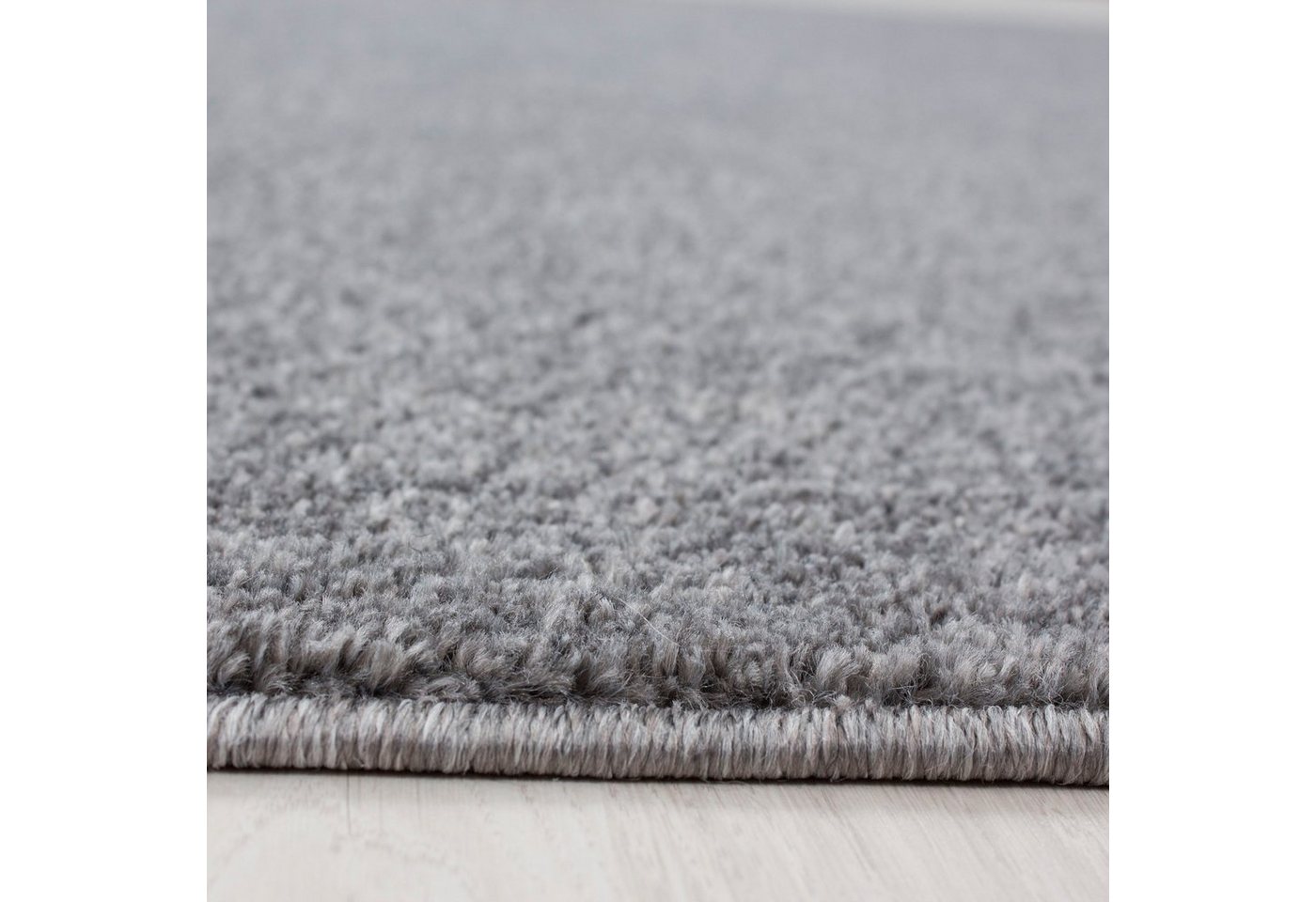 Ayyildiz Teppiche Teppich ATA, auch als Läufer und in rund, rechteckig, Höhe: 10 mm, Kurzflor, uni, große Farbauswahl, robust, Fußbodenheizungsgeeignet – Bild 4 von 5