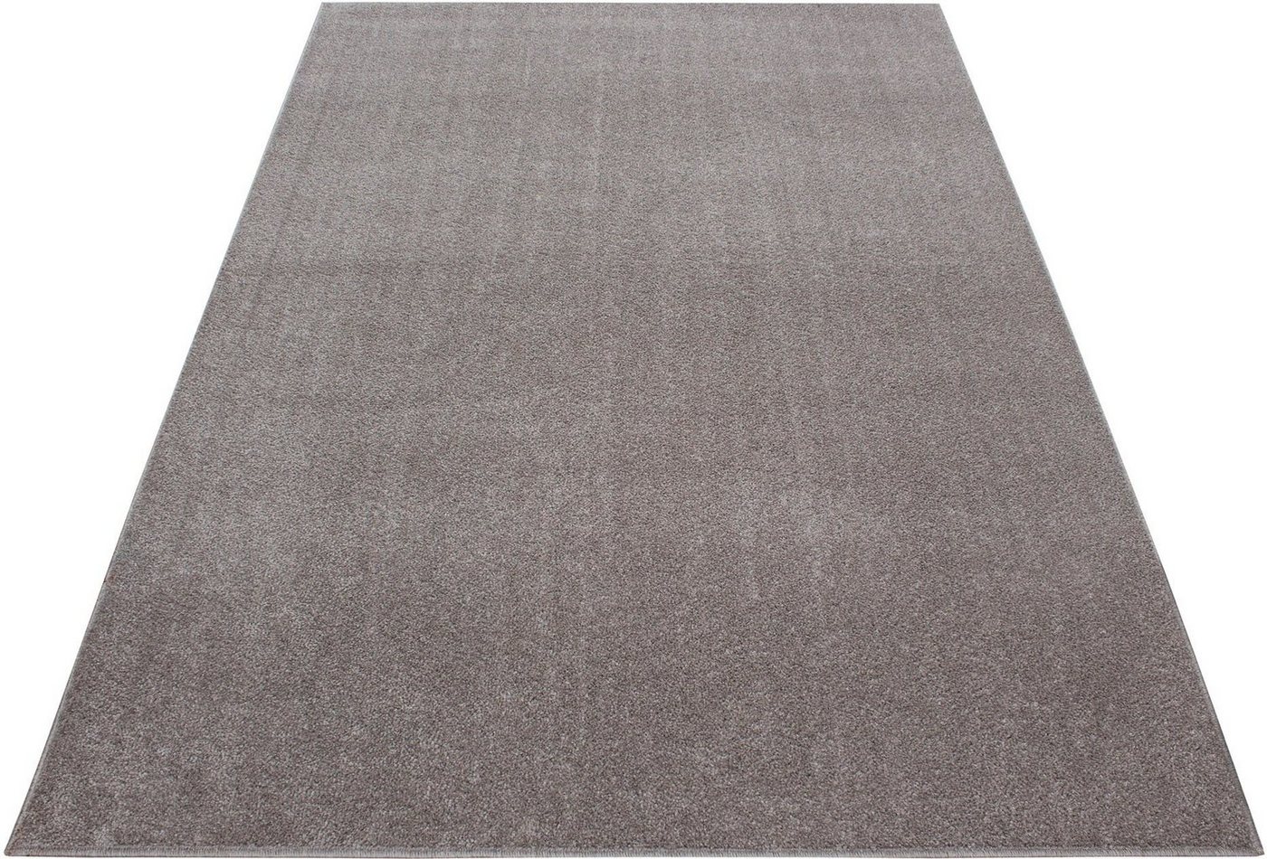 Ayyildiz Teppiche Teppich ATA, auch als Läufer und in rund, rechteckig, Höhe: 10 mm, Kurzflor, uni, große Farbauswahl, robust, Fußbodenheizungsgeeignet – Bild 2 von 5