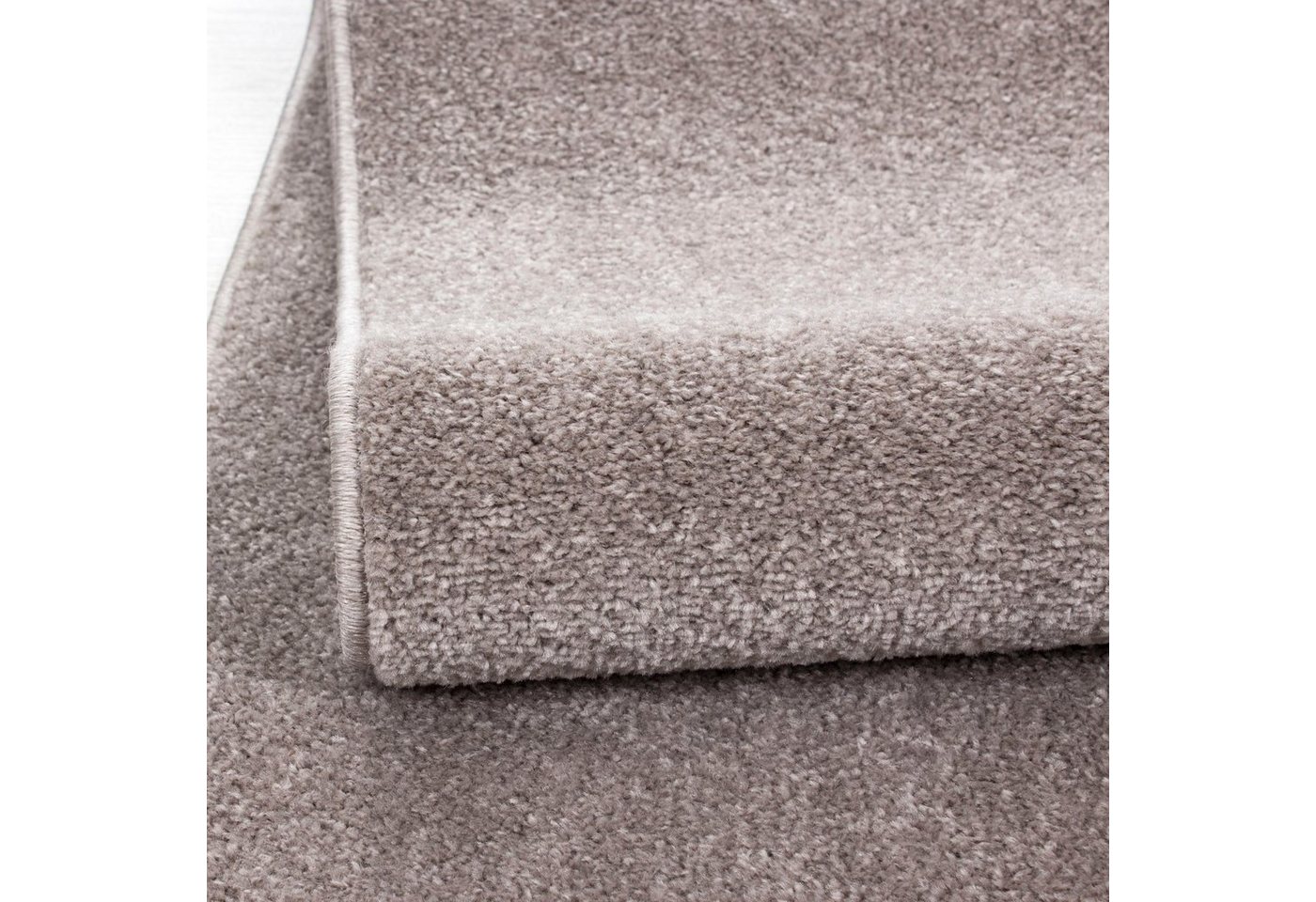 Ayyildiz Teppiche Teppich ATA, auch als Läufer und in rund, rechteckig, Höhe: 10 mm, Kurzflor, uni, große Farbauswahl, robust, Fußbodenheizungsgeeignet – Bild 3 von 5
