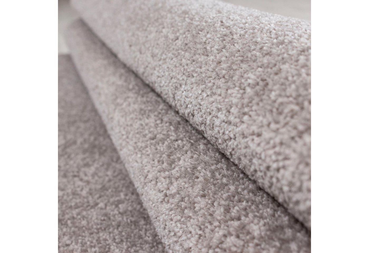 Ayyildiz Teppiche Teppich ATA, auch als Läufer und in rund, rechteckig, Höhe: 10 mm, Kurzflor, uni, große Farbauswahl, robust, Fußbodenheizungsgeeignet – Bild 5 von 5