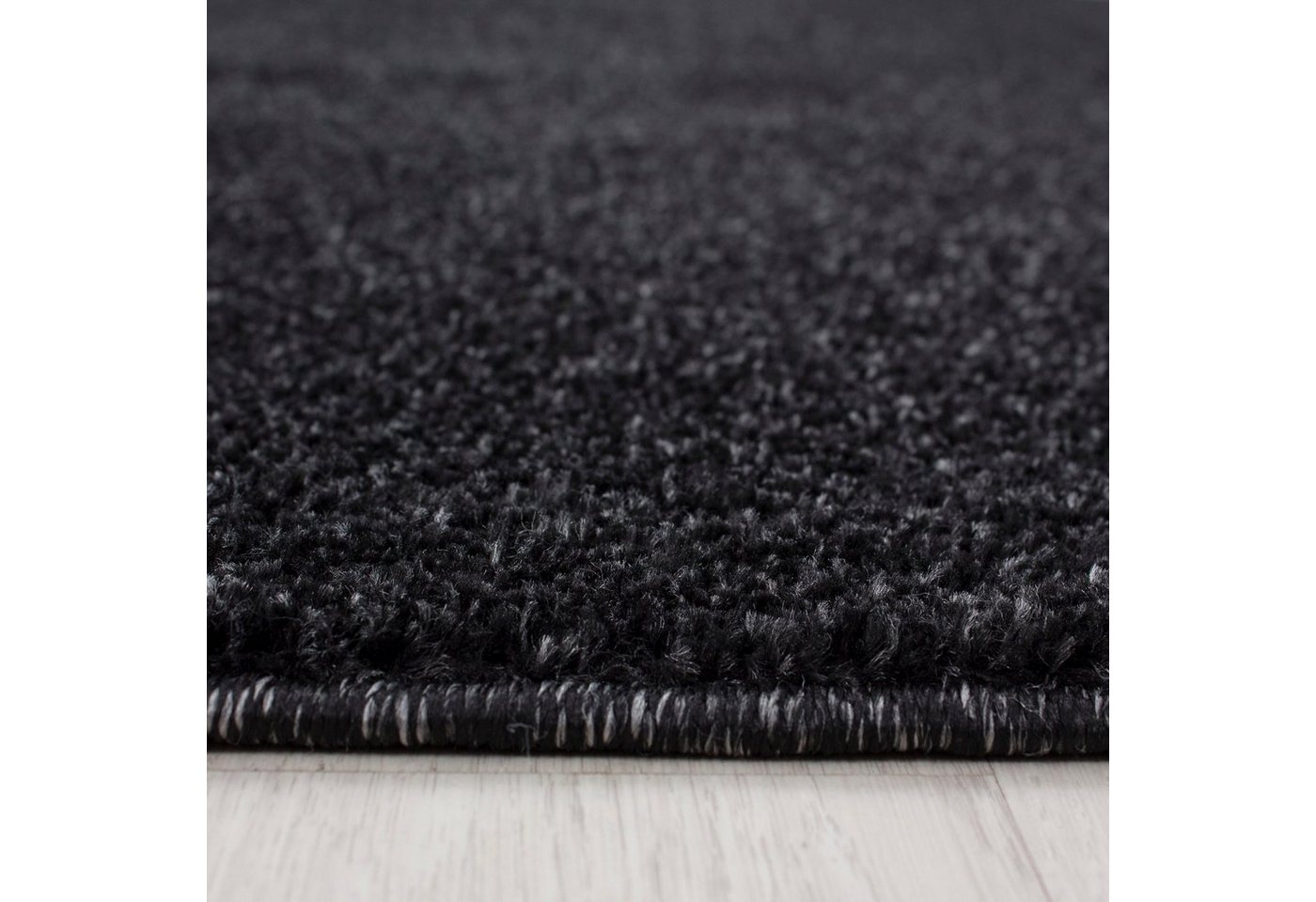 Ayyildiz Teppiche Teppich ATA, auch als Läufer und in rund, rechteckig, Höhe: 10 mm, Kurzflor, uni, große Farbauswahl, robust, Fußbodenheizungsgeeignet – Bild 4 von 5