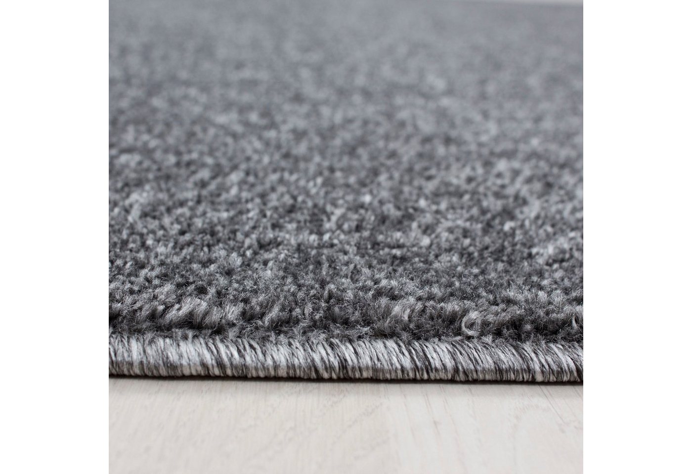 Ayyildiz Teppiche Teppich ATA, auch als Läufer und in rund, rechteckig, Höhe: 10 mm, Kurzflor, uni, große Farbauswahl, robust, Fußbodenheizungsgeeignet – Bild 4 von 5