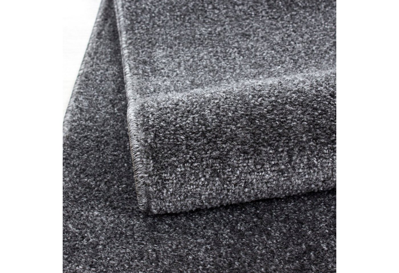 Ayyildiz Teppiche Teppich ATA, auch als Läufer und in rund, rechteckig, Höhe: 10 mm, Kurzflor, uni, große Farbauswahl, robust, Fußbodenheizungsgeeignet – Bild 3 von 5