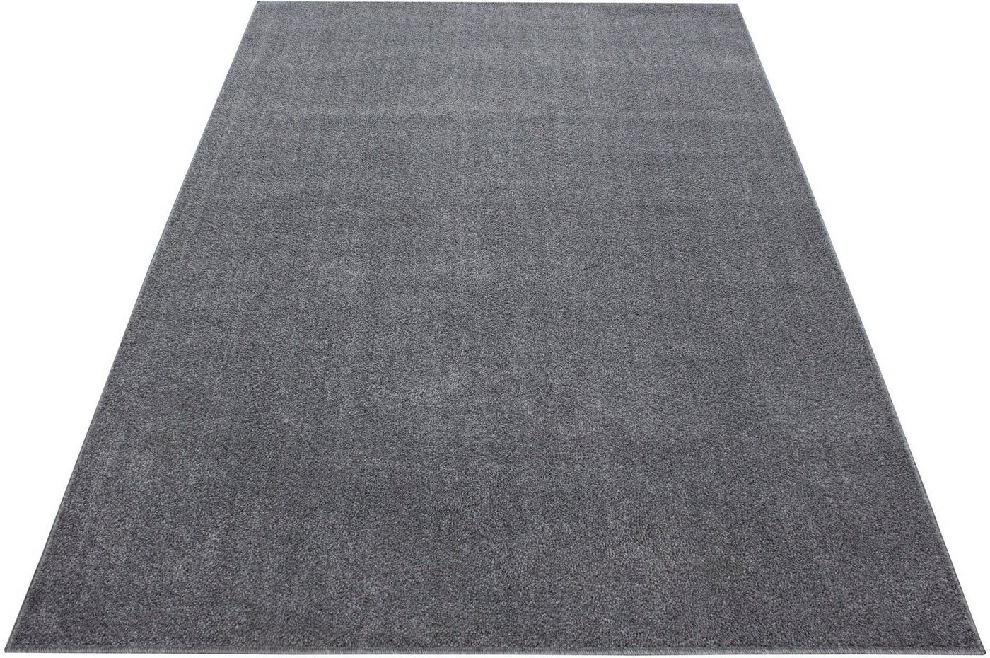 Ayyildiz Teppiche Teppich ATA, auch als Läufer und in rund, rechteckig, Höhe: 10 mm, Kurzflor, uni, große Farbauswahl, robust, Fußbodenheizungsgeeignet – Bild 2 von 5