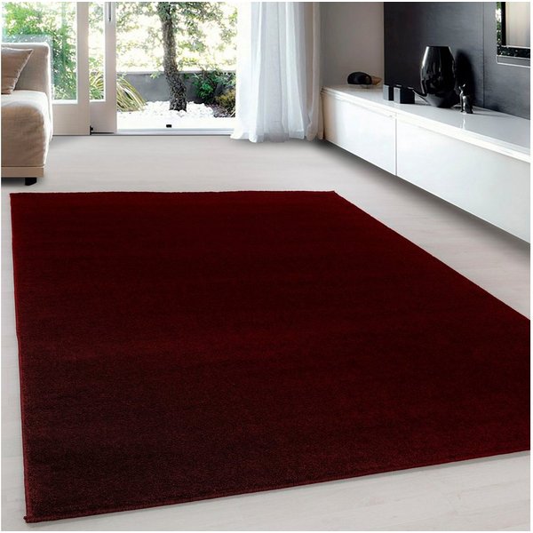 Ayyildiz Teppiche Teppich ATA, auch als Läufer und in rund, rechteckig, Höhe: 10 mm, Kurzflor, uni, große Farbauswahl, robust, Fußbodenheizungsgeeignet