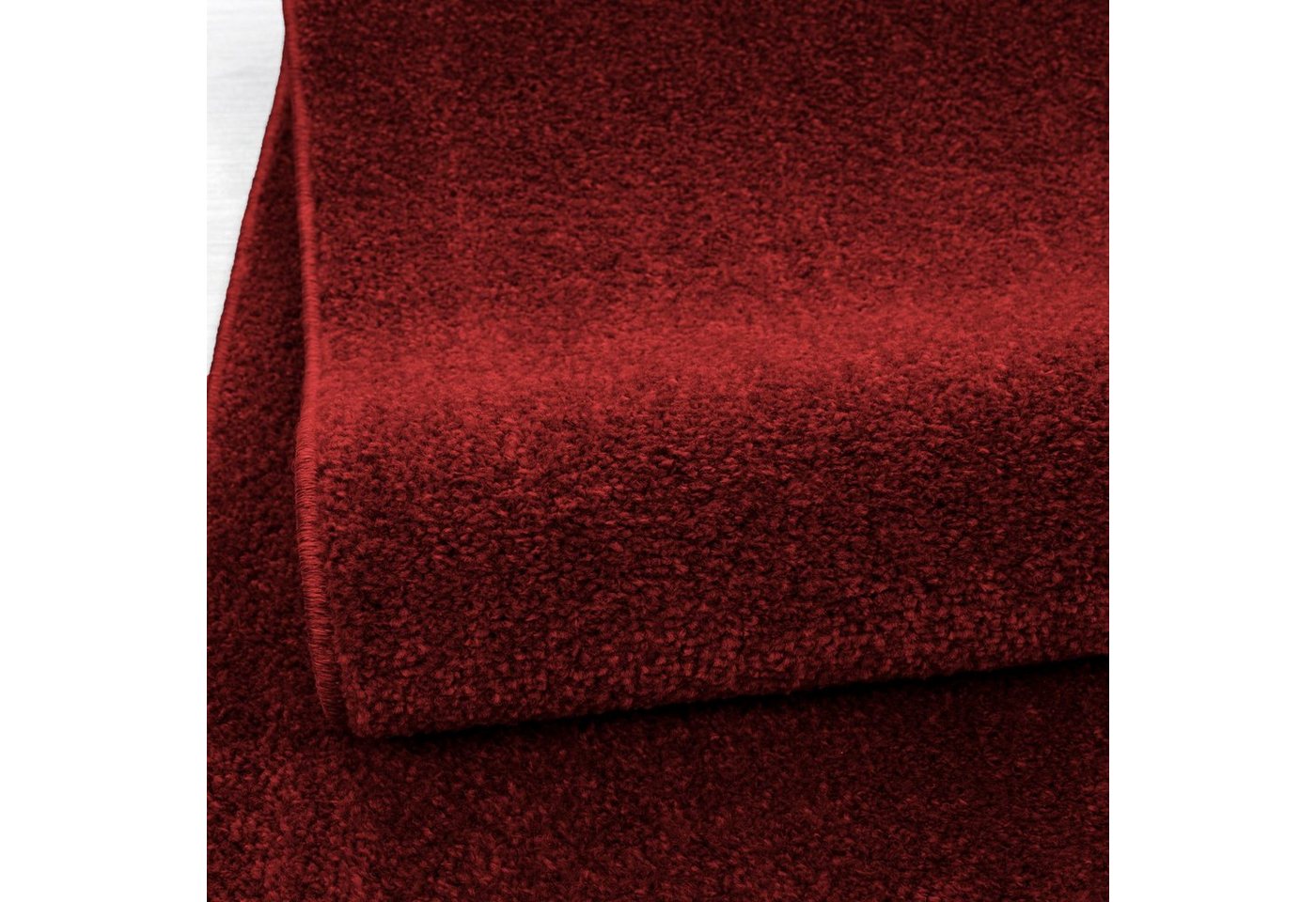 Ayyildiz Teppiche Teppich ATA, auch als Läufer und in rund, rechteckig, Höhe: 10 mm, Kurzflor, uni, große Farbauswahl, robust, Fußbodenheizungsgeeignet – Bild 3 von 5