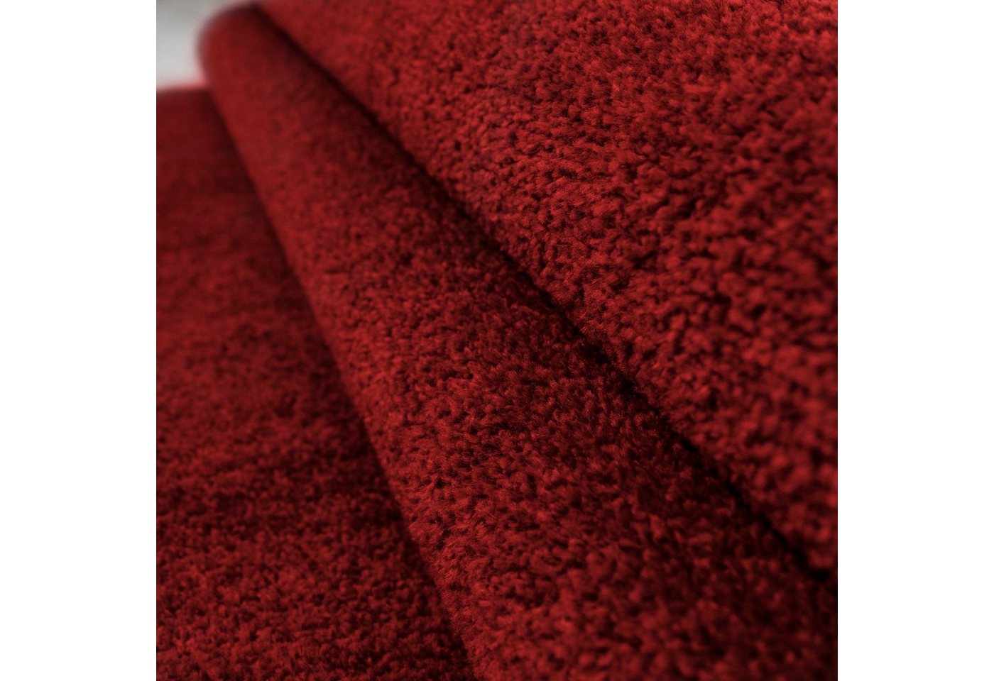 Ayyildiz Teppiche Teppich ATA, auch als Läufer und in rund, rechteckig, Höhe: 10 mm, Kurzflor, uni, große Farbauswahl, robust, Fußbodenheizungsgeeignet – Bild 5 von 5