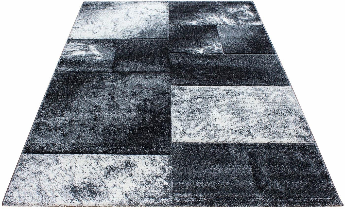 Ayyildiz Teppiche Teppich Hawaii 1710, auch als Läufer, rechteckig, Höhe: 13 mm, handgearbeiteter Konturenschnitt, Kurzflor, Wohnzimmer – Bild 2 von 5