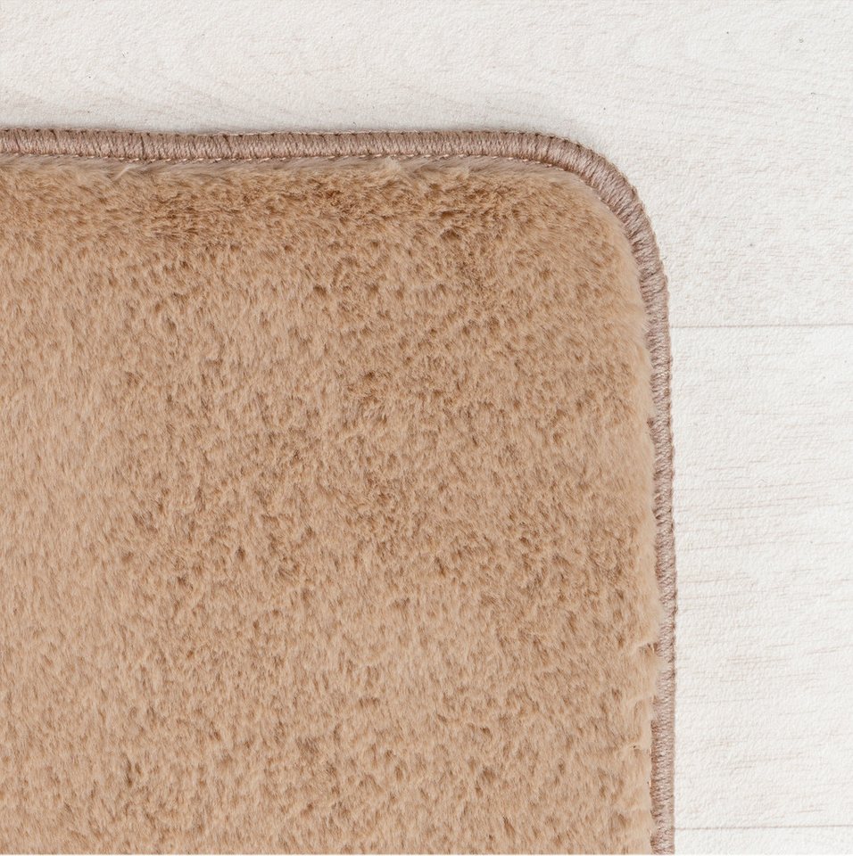 Ayyildiz Teppiche Teppich JOY 1400, auch als Läufer und in Rund erhältlich, rechteckig, Höhe: 11 mm, besonders weich, uni Kurzflor, Wohnzimmer, Kinderzimmer – Bild 4 von 5