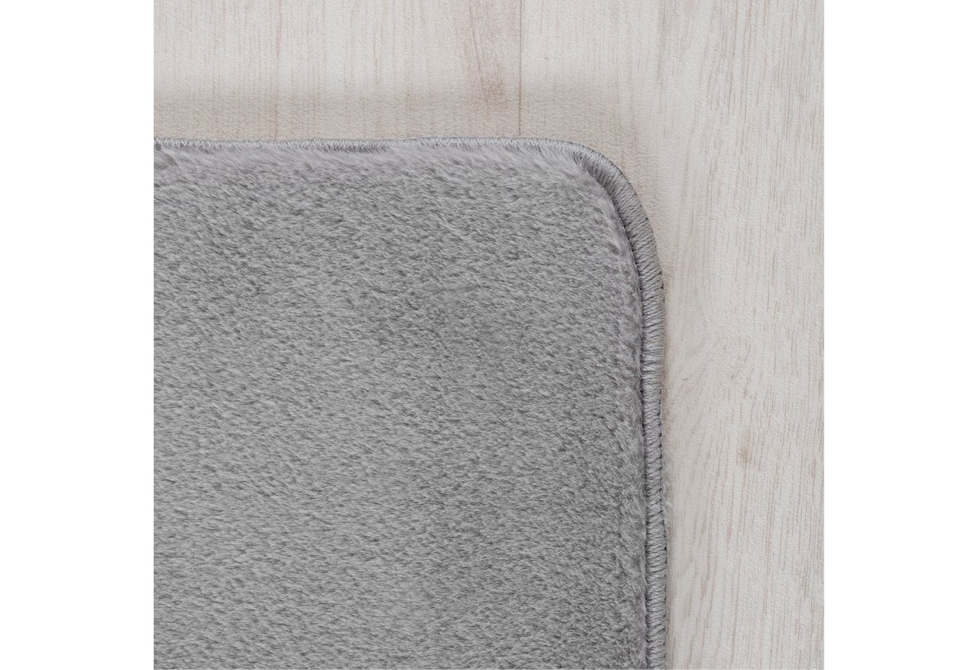 Ayyildiz Teppiche Teppich JOY 1400, auch als Läufer und in Rund erhältlich, rechteckig, Höhe: 11 mm, besonders weich, uni Kurzflor, Wohnzimmer, Kinderzimmer – Bild 5 von 5