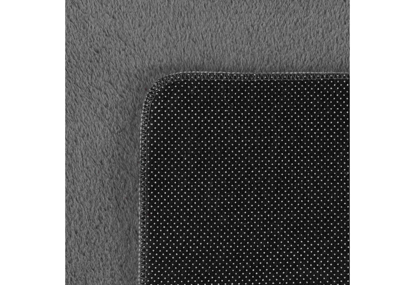 Ayyildiz Teppiche Teppich JOY 1400, auch als Läufer und in Rund erhältlich, rund, Höhe: 11 mm, besonders weich, uni Kurzflor, Wohnzimmer, Kinderzimmer – Bild 4 von 4