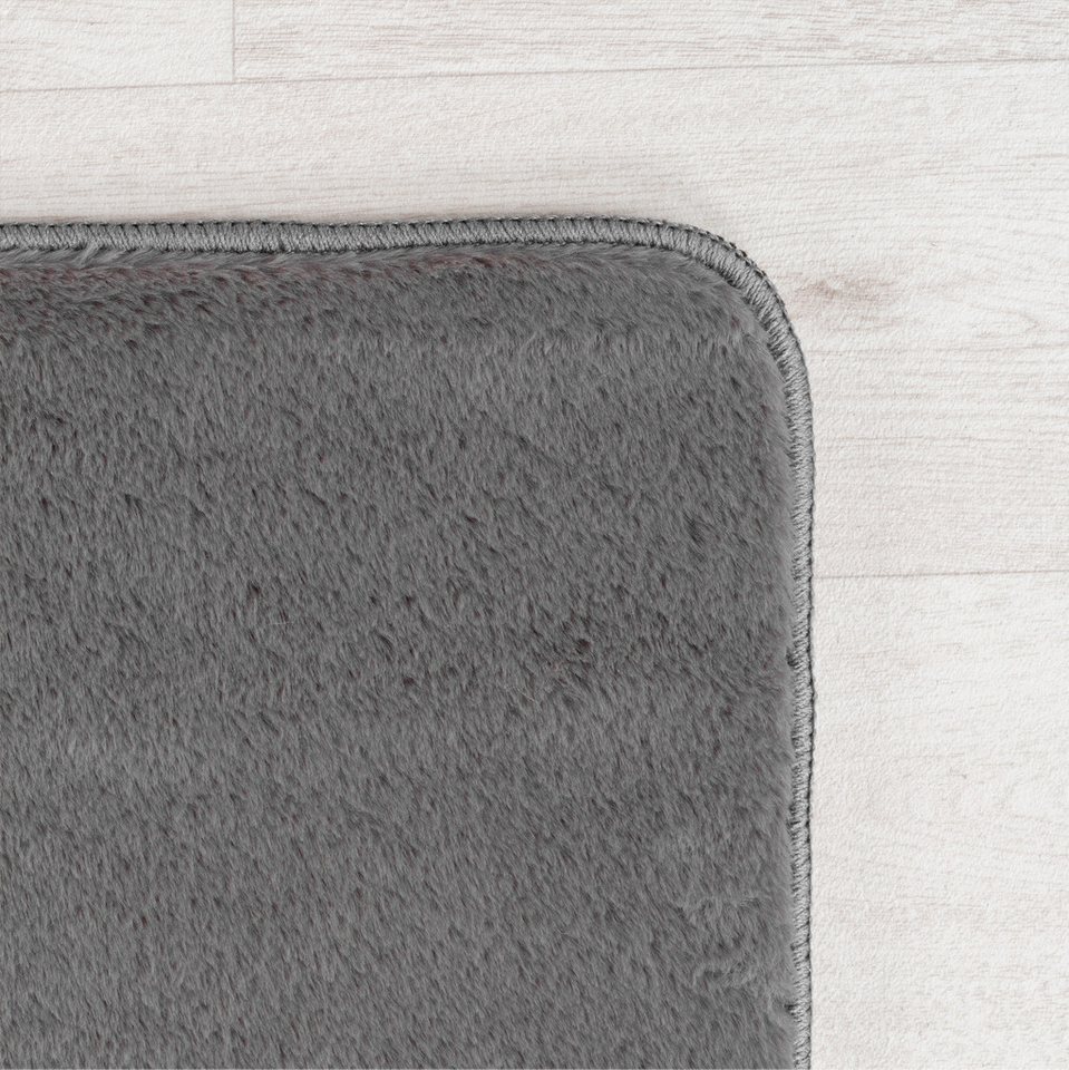 Ayyildiz Teppiche Teppich JOY 1400, auch als Läufer und in Rund erhältlich, rechteckig, Höhe: 11 mm, besonders weich, uni Kurzflor, Wohnzimmer, Kinderzimmer – Bild 3 von 5