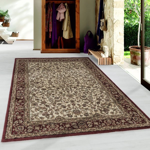 Ayyildiz Teppiche Teppich KASHMIR 2604, rechteckig, Höhe: 10 mm, Orient Optik, pflegeleicht, robuster Kurzflor, Wohnzimmer