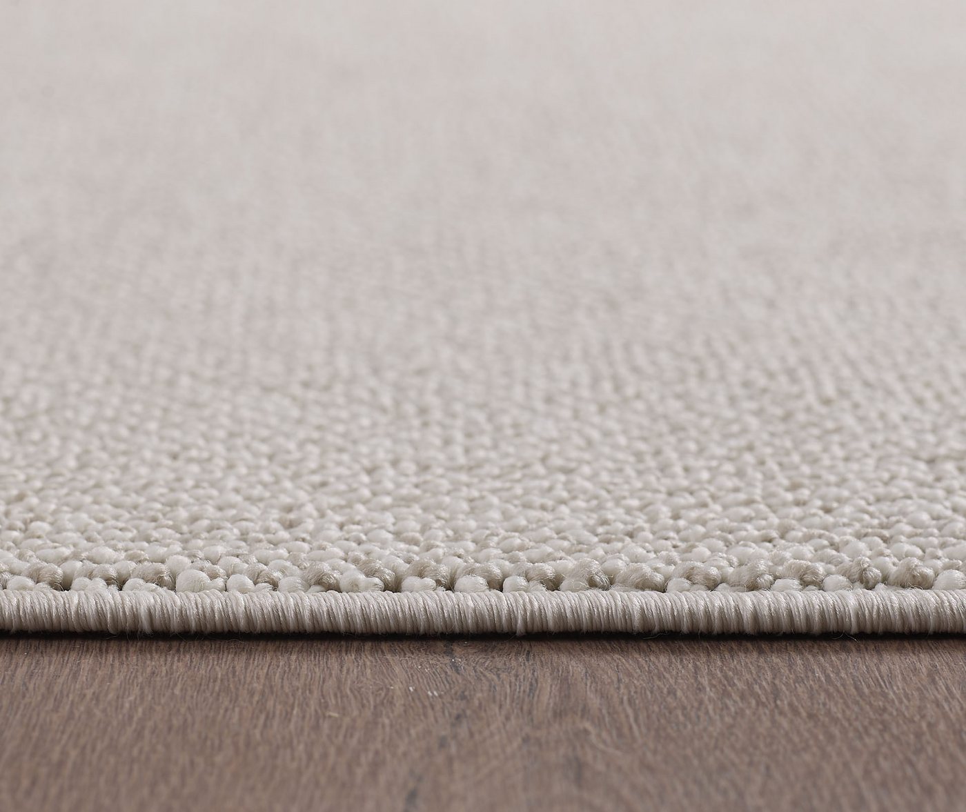 Ayyildiz Teppiche Teppich LOOM 4300, auch als Läufer und in Rund, rund, Höhe: 7 mm, Kurzflor, grobe Schlingen Struktur, pflegeleicht, strapazierfähig – Bild 4 von 5