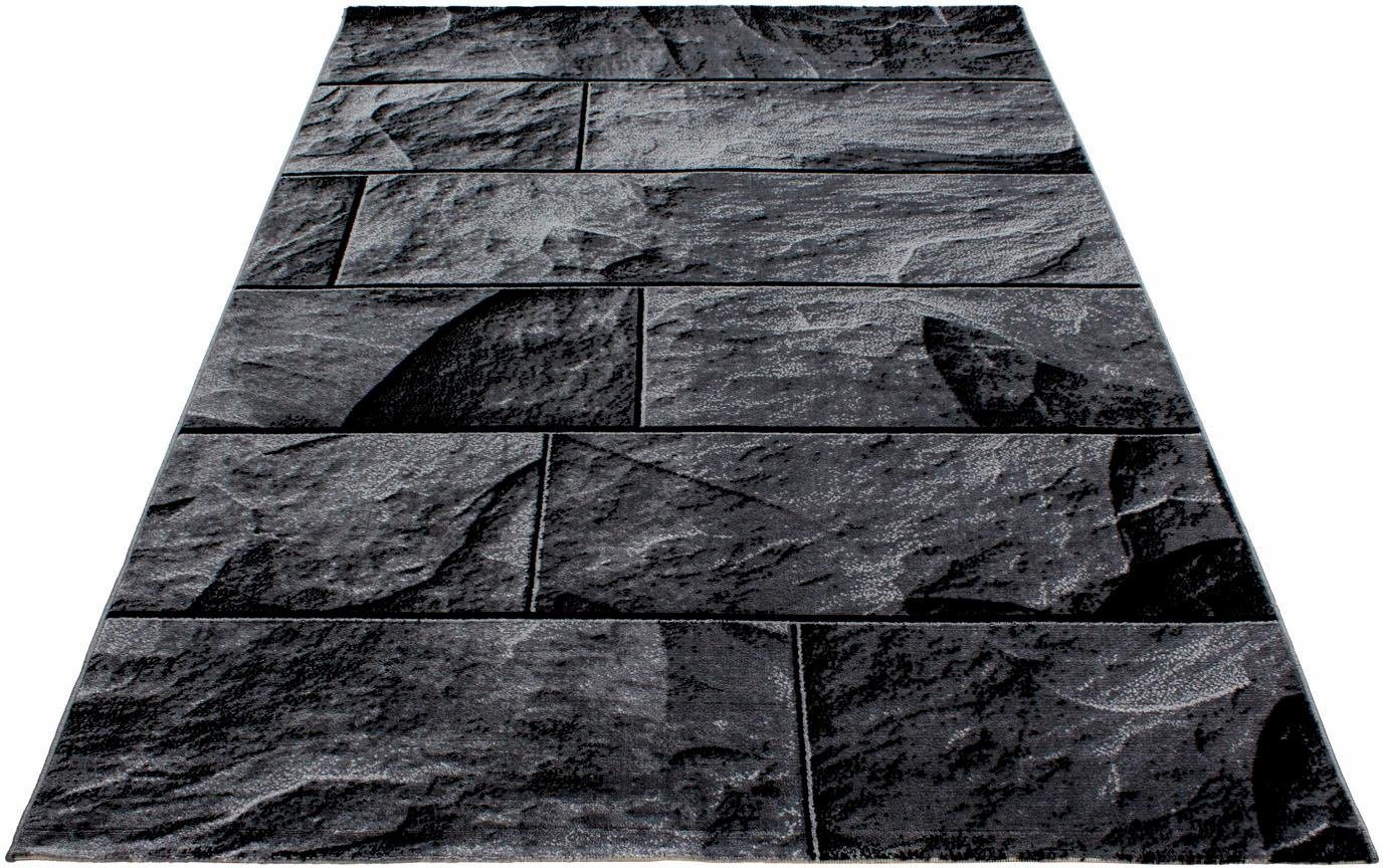 Ayyildiz Teppiche Teppich Parma 9250, auch als Läufer erhältlich, rechteckig, Höhe: 9 mm, Läufer, Wohnzimmer, Motiv Steinwand – Bild 2 von 5